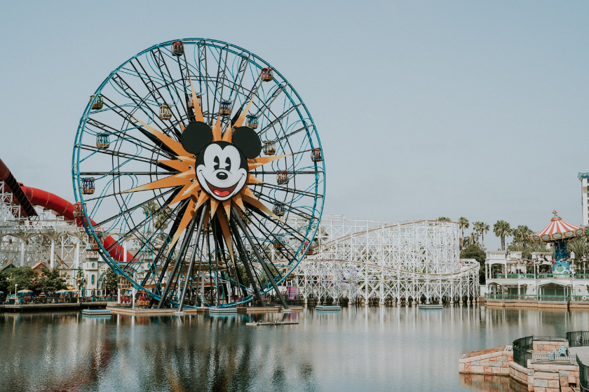 Most visited tourist attraction in the world: Disney California Adventure