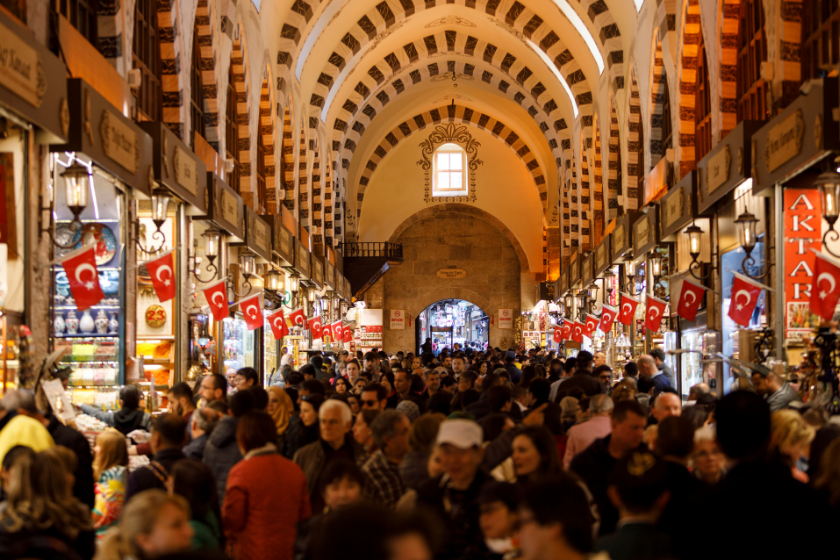 Most visited tourist attraction in the world: Grand Bazaar Istanbul