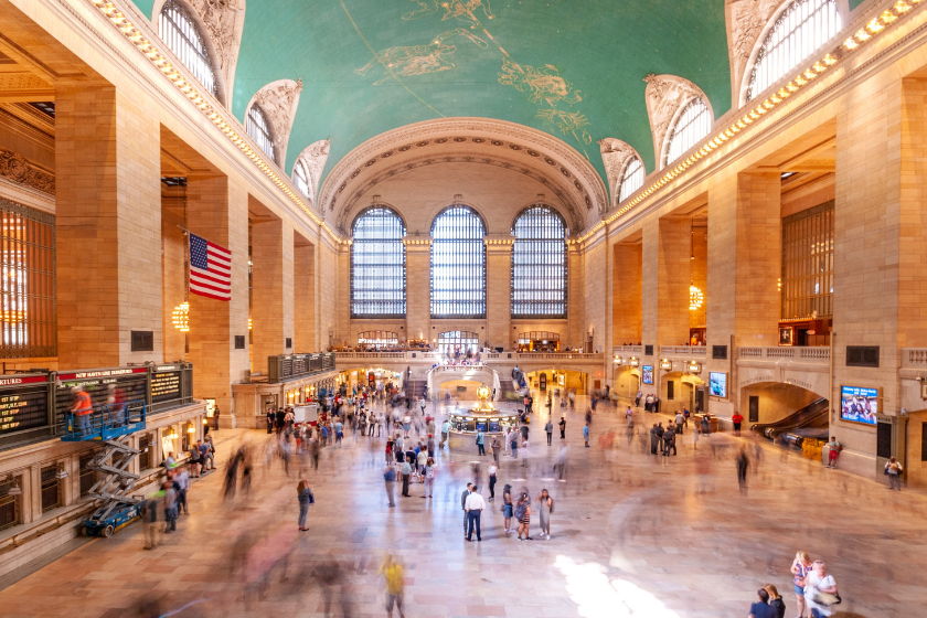 Most visited tourist attraction in the world: Grand central station