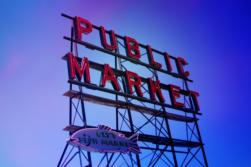 Most visited tourist attraction in the world: Pike place market