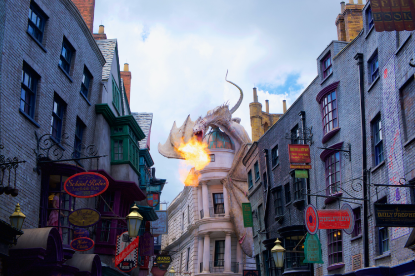 Most visited tourist attraction in the world: Universal studios Orlando