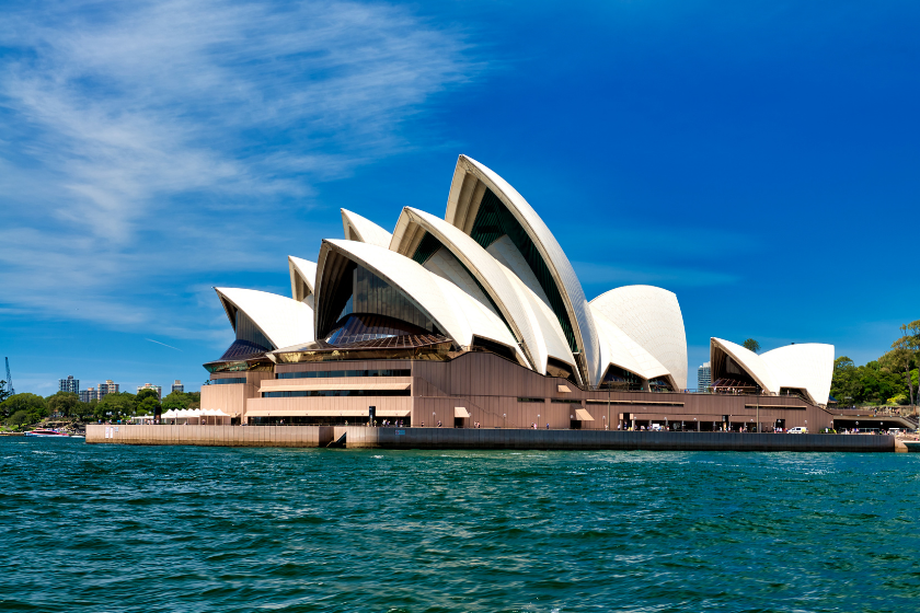 Most visited tourist attraction in the world: Unviersal Sydney opera house