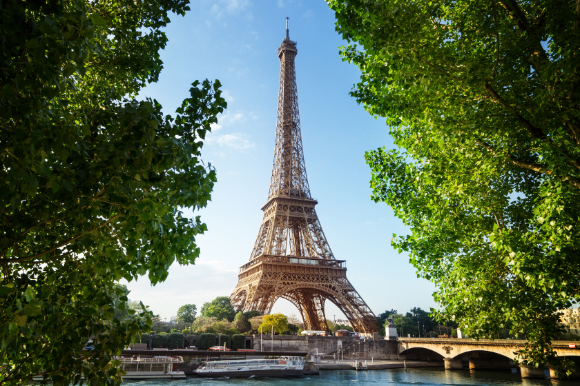 Most visited tourist attraction: Eiffel Tower