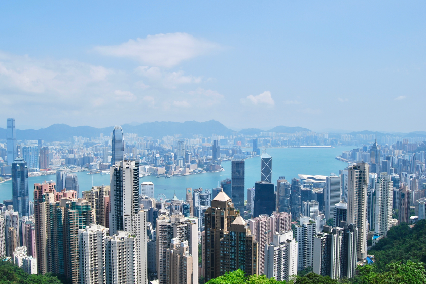 Victoria Peak as te most visited tourist attraction in the world