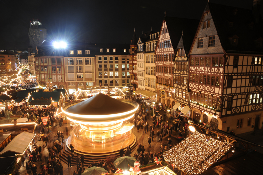 Frankfurt as one of the best christmas markets in Germany