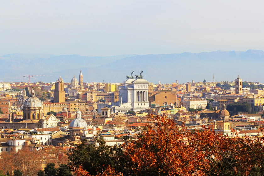 rome for free Janiculum Hill