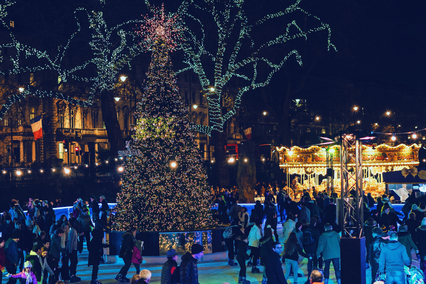 christmas in london 2023 ice skating