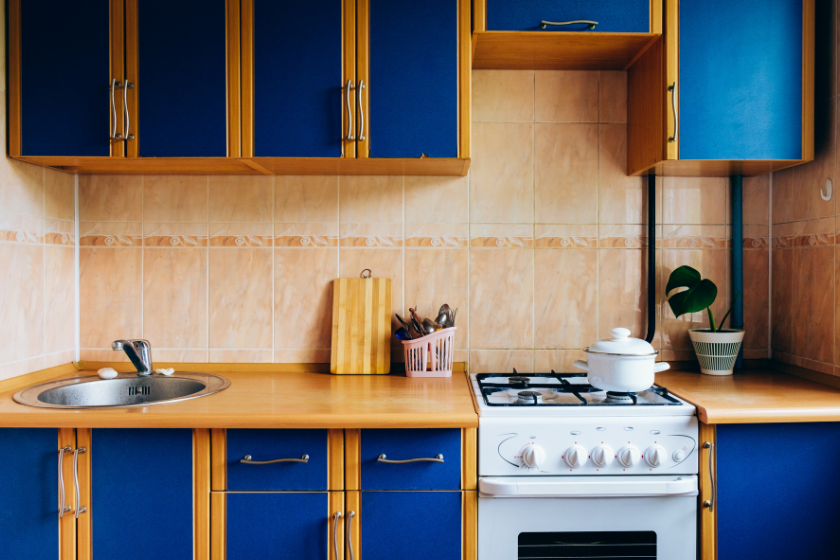 Photo of a common kitchen