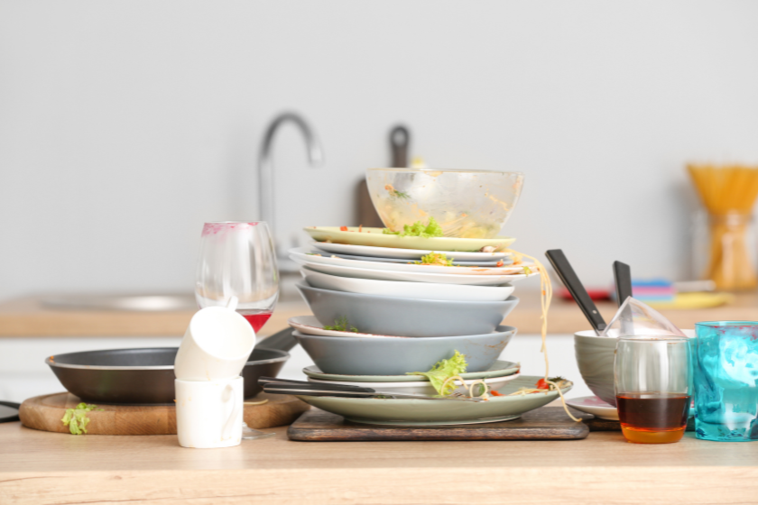 Dirty dishes