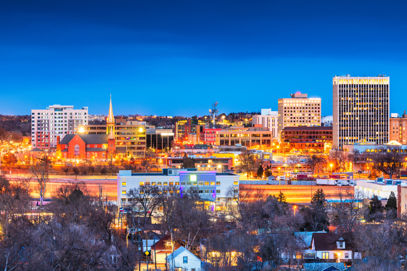 Colorado Springs as one of the top ten best places to live in the US