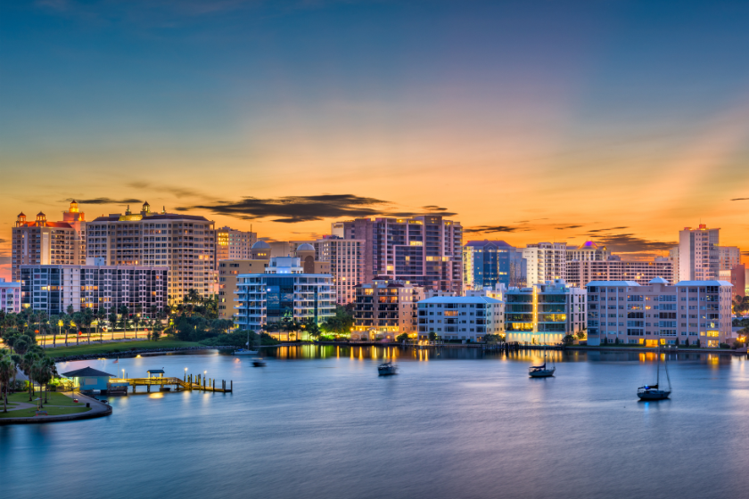 Sarasota as one of the best places to live in the US