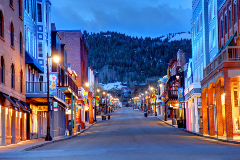 best places to visit january park city