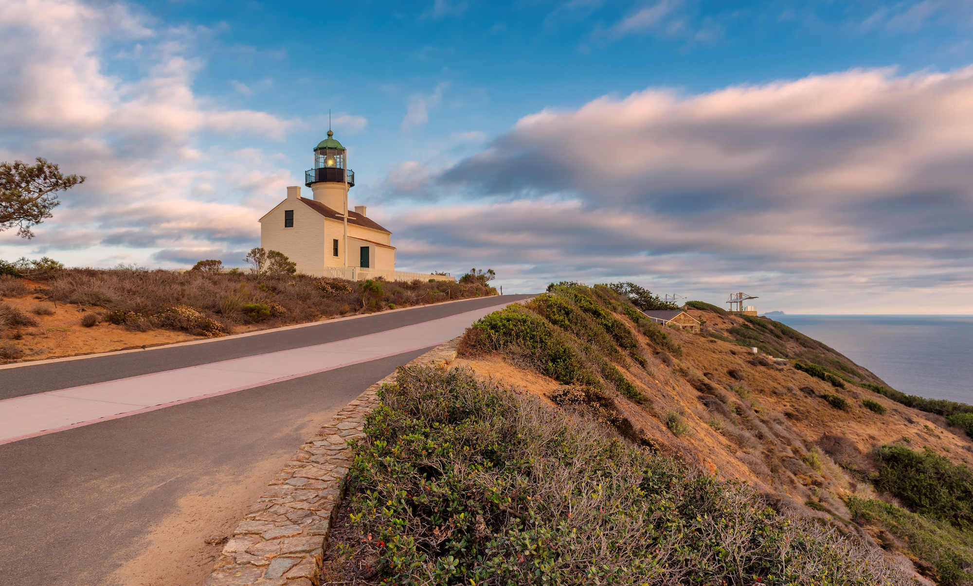 View of Point Loma in San Diego