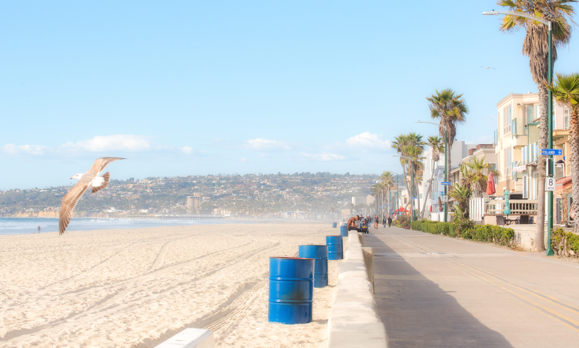 Photo of a boardwalk in San Diego - things to do in San Diego alone