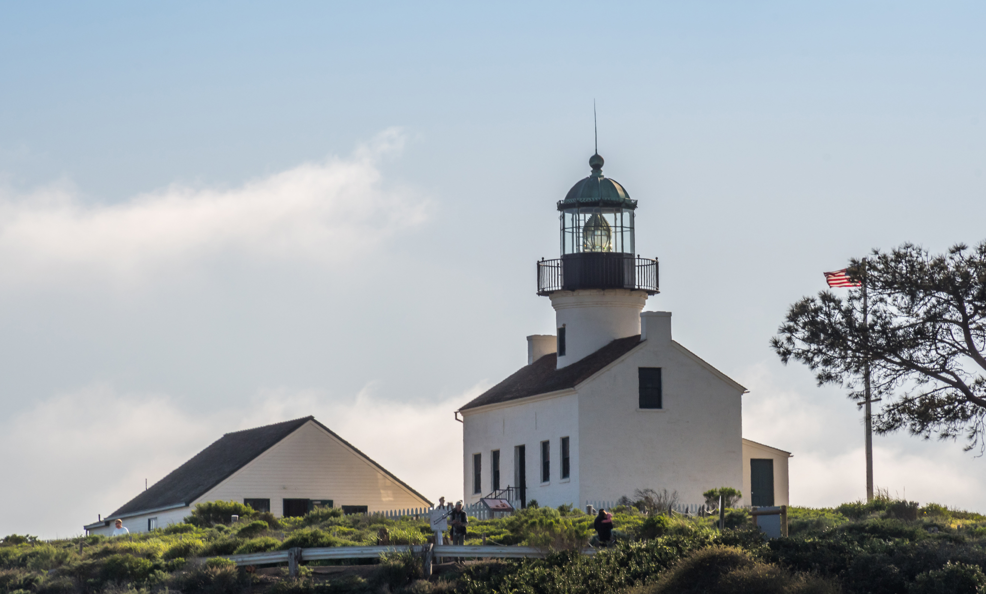 View of Point Loma in San Diego