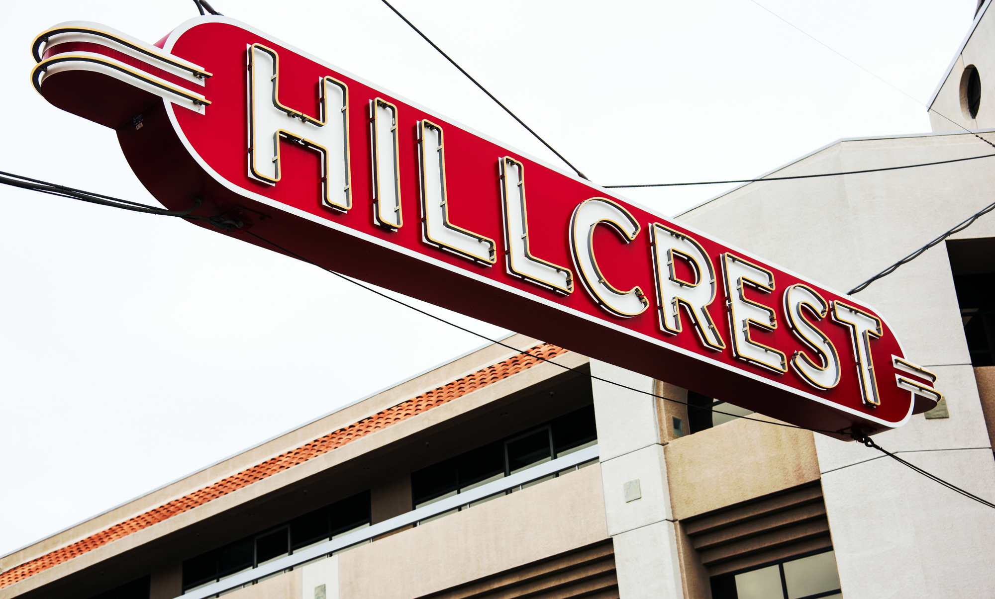 Hillcrest as one of the things to do in San Diego alone