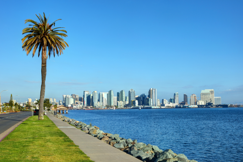 The Silver Strand as one of the things to do in San Diego for couples