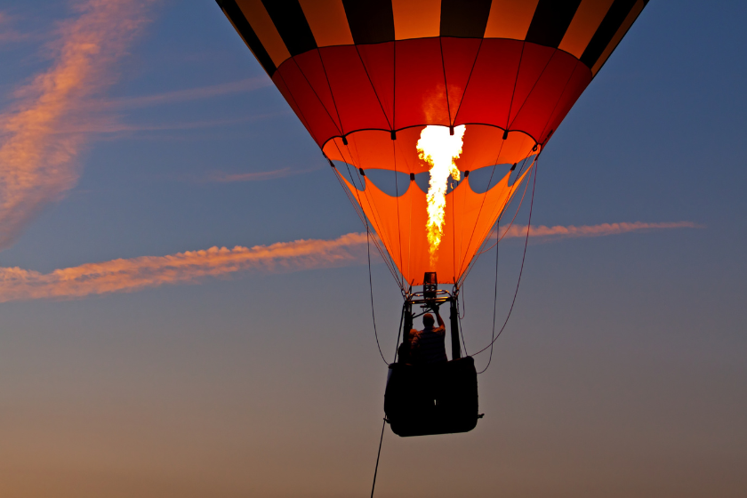 Hot air balloon in San Diego