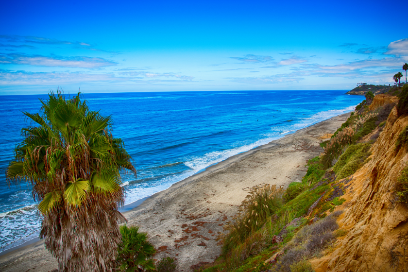 Coastal Cliffs of North San Diego County - Encinitas