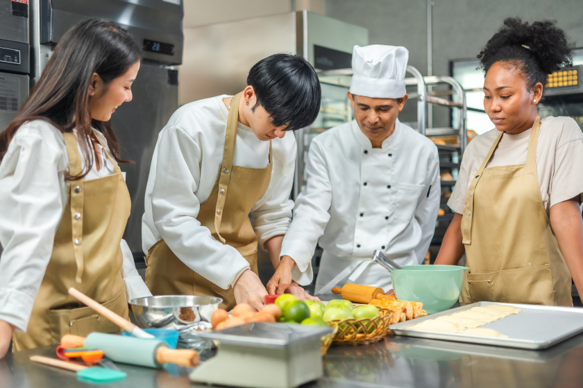 Photo of a cooking class - one of the things to do in San Diego
