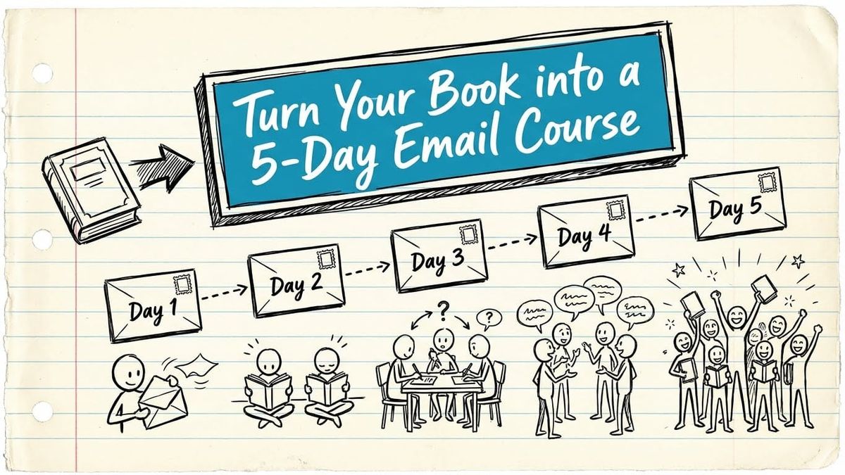 Turn Your Book into a High-Converting Email Course