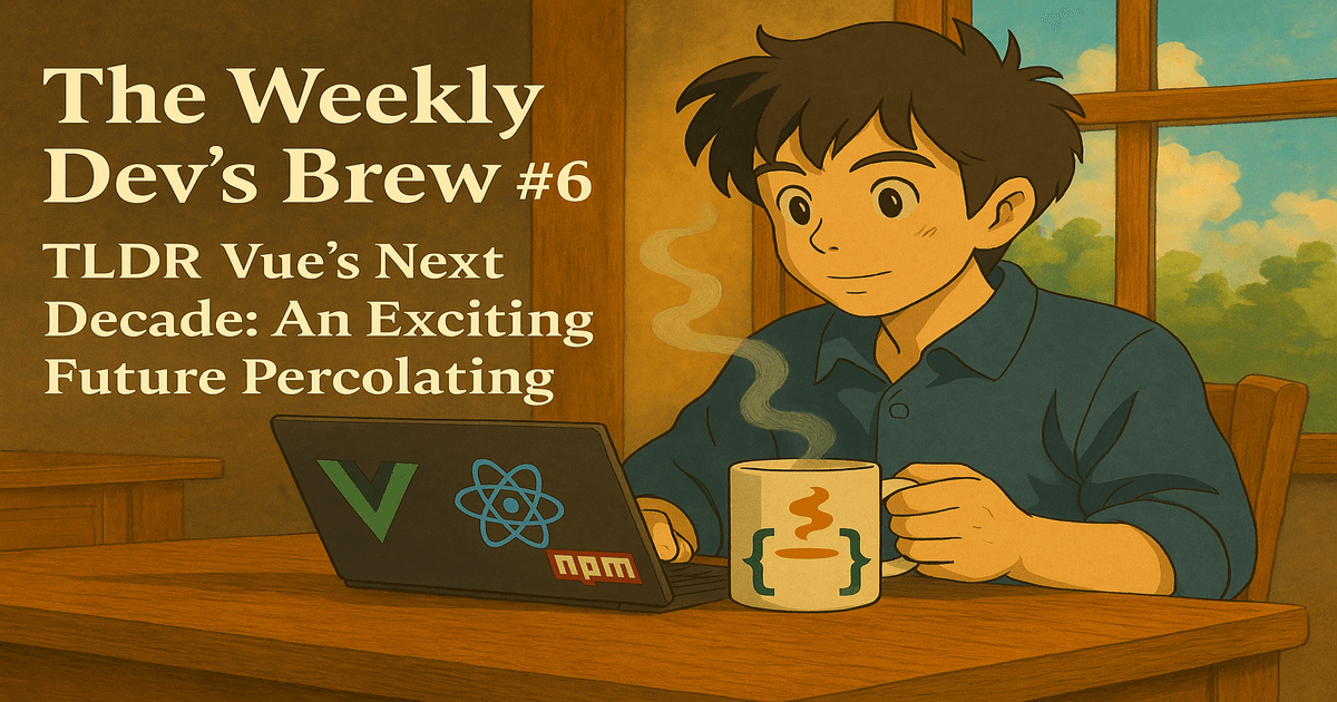 The Weekly Dev's Brew #6