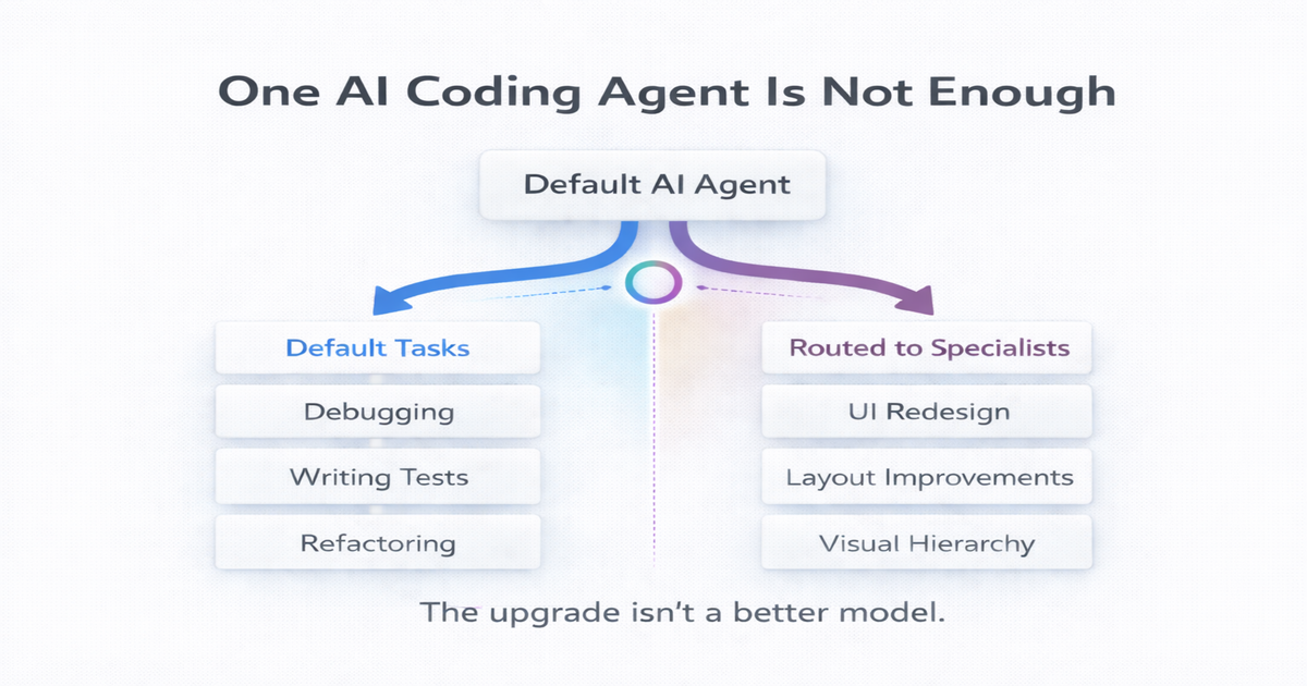One AI Coding Agent Is Not Enough