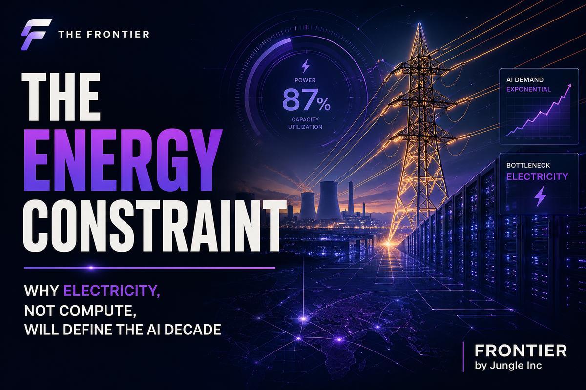 The Energy Constraint: Why Electricity, Not Compute, Will Define the AI Decade