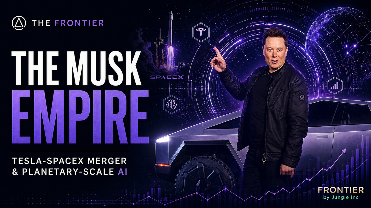 The Musk Empire: A Tesla-SpaceX Merger and the Dawn of Planetary-Scale AI
