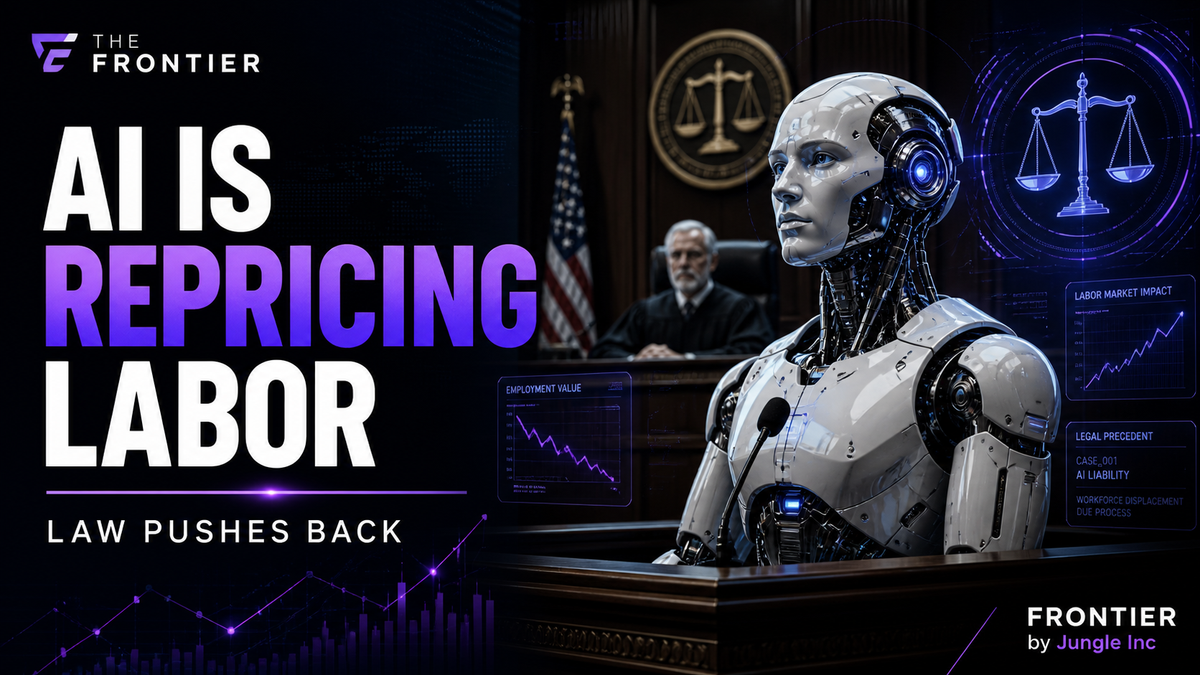 AI Is Repricing Labor And the Legal System Is the First Real Constraint