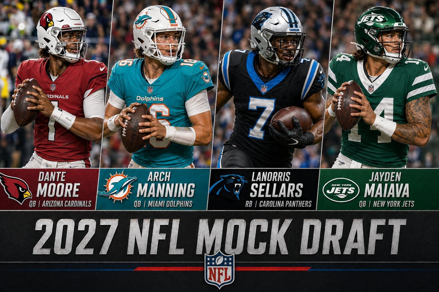 2027 NFL Mock Draft — Top Ten