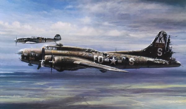 When a Nazi Pilot Helped a Damaged American Bomber