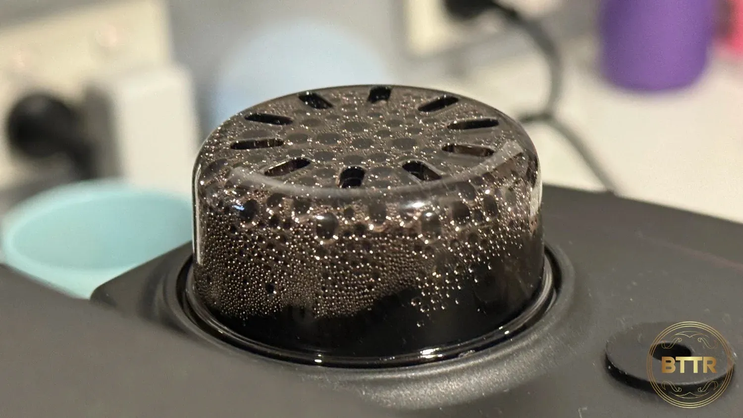 Close up of the Instant Pot's pressure valve