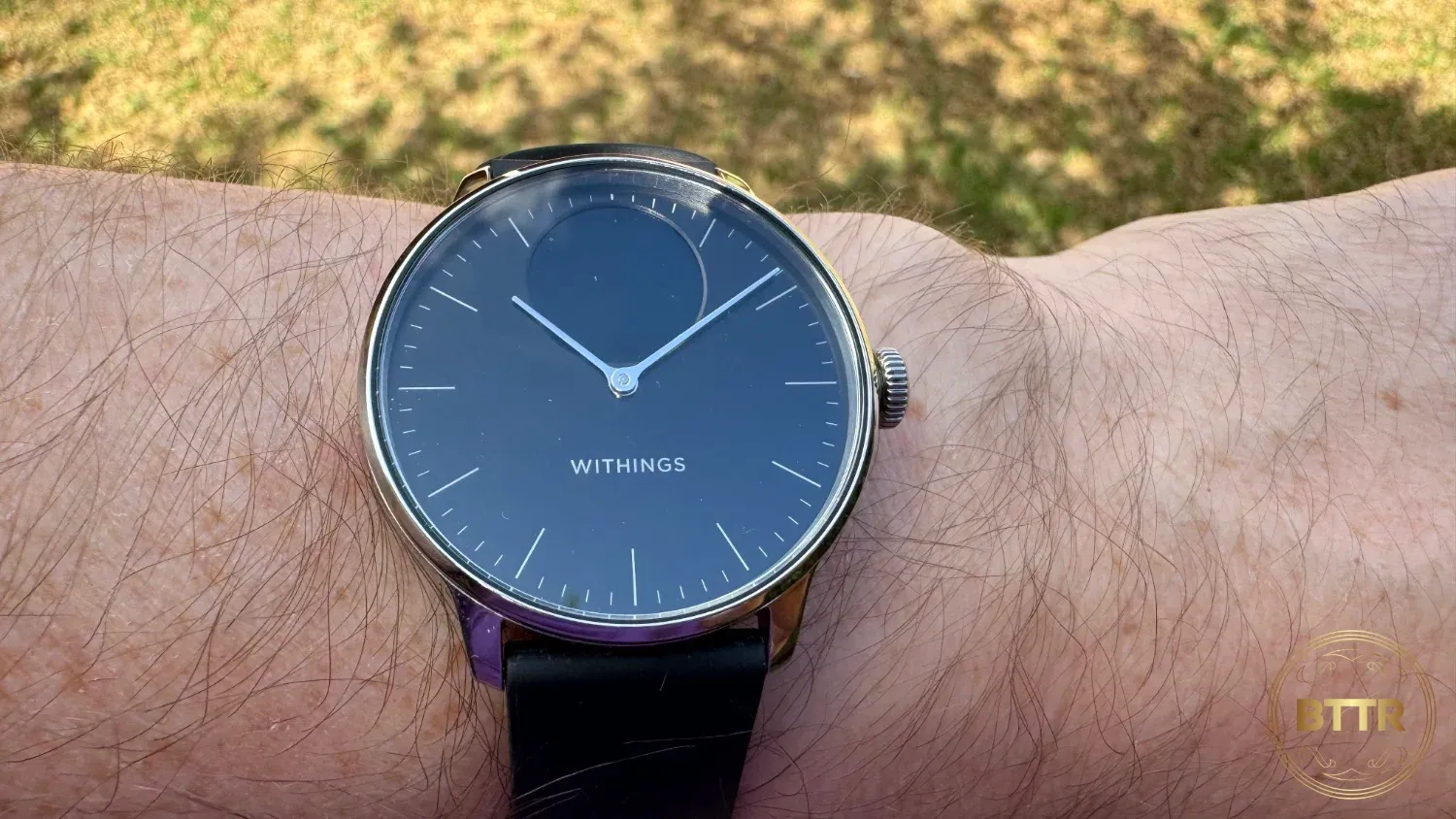 Wearing the WIthings ScanWatch Light