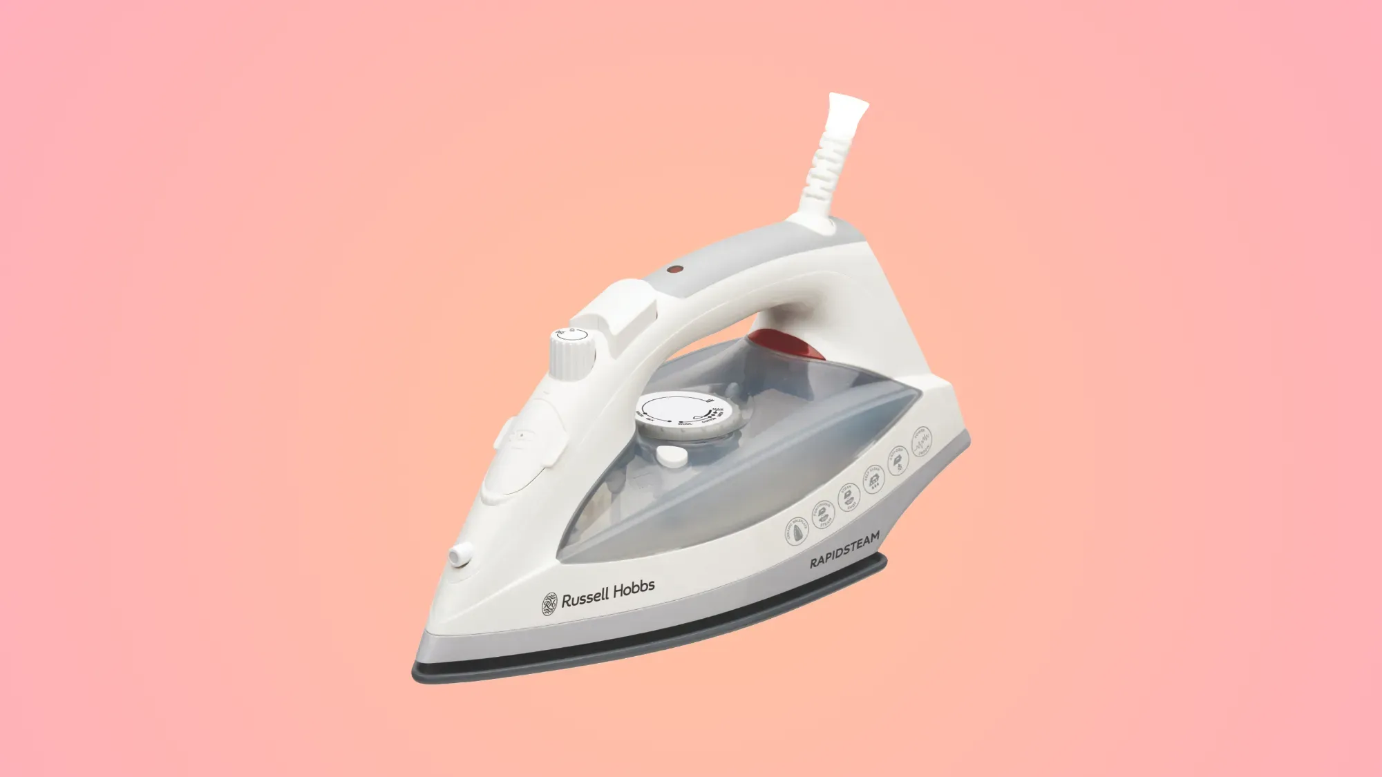 Russell Hobbs Rapidsteam RHC902 on a gradient background
