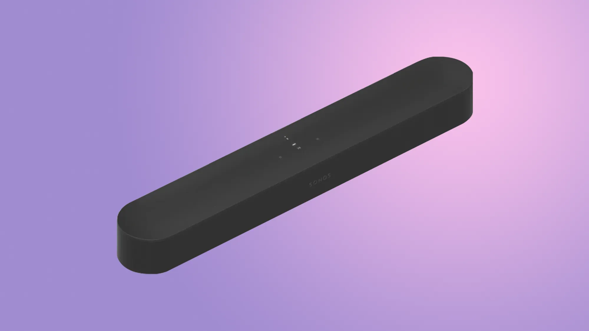 Sonos Beam Gen 2 on a gradient background