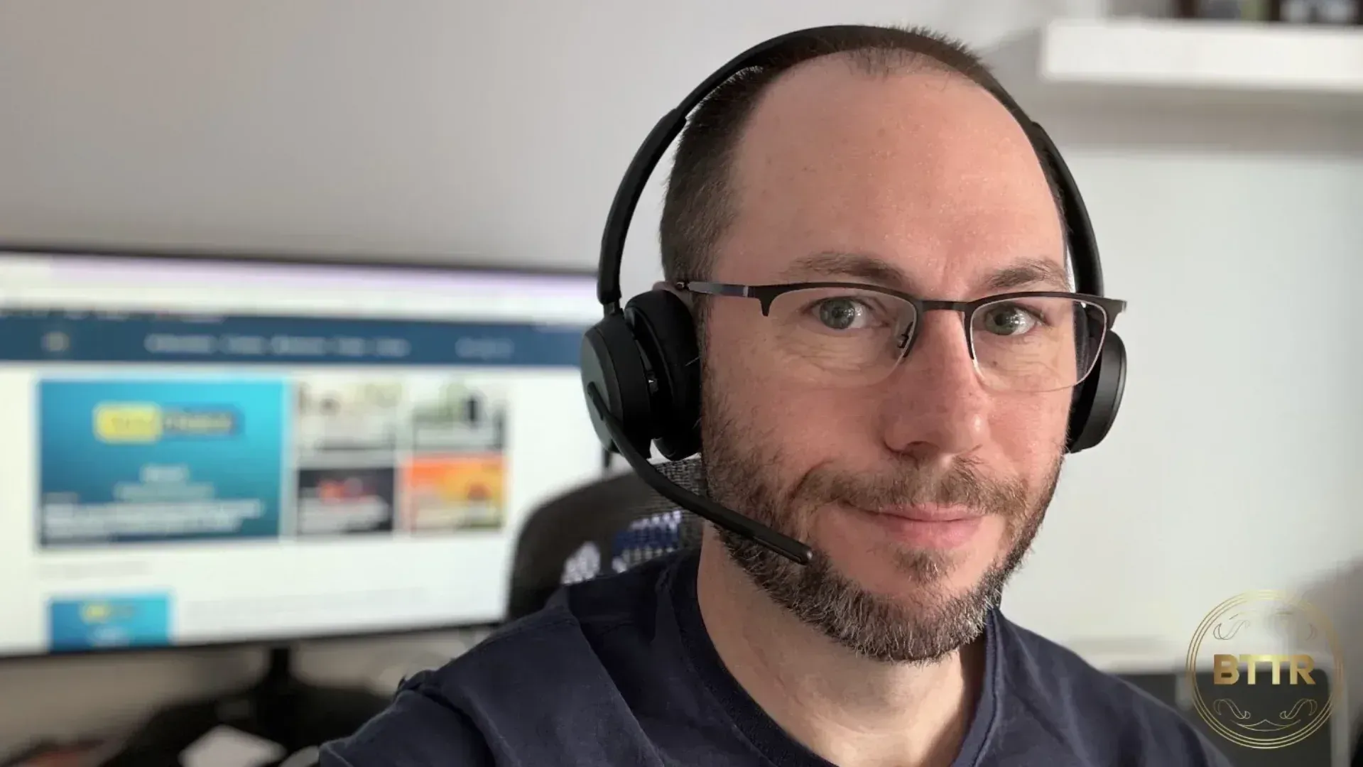 Pic of the author wearing the Impact 1000