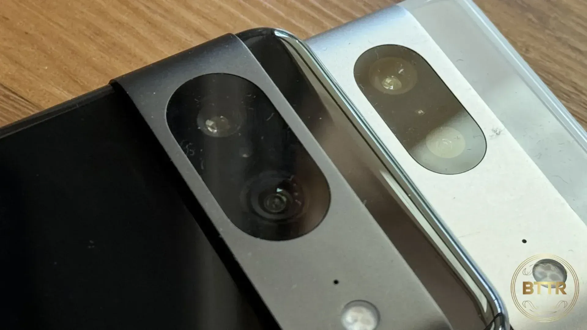 Pixel 8 and Pixel 7 cameras together