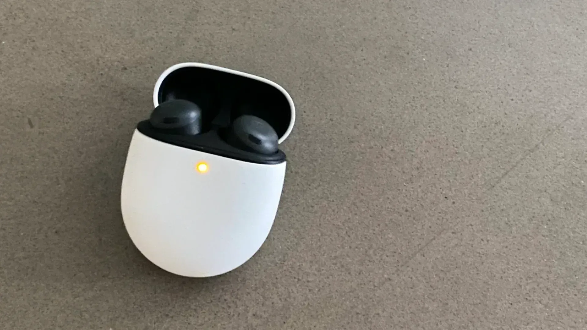 Google Pixel Buds Pro review in the case open
