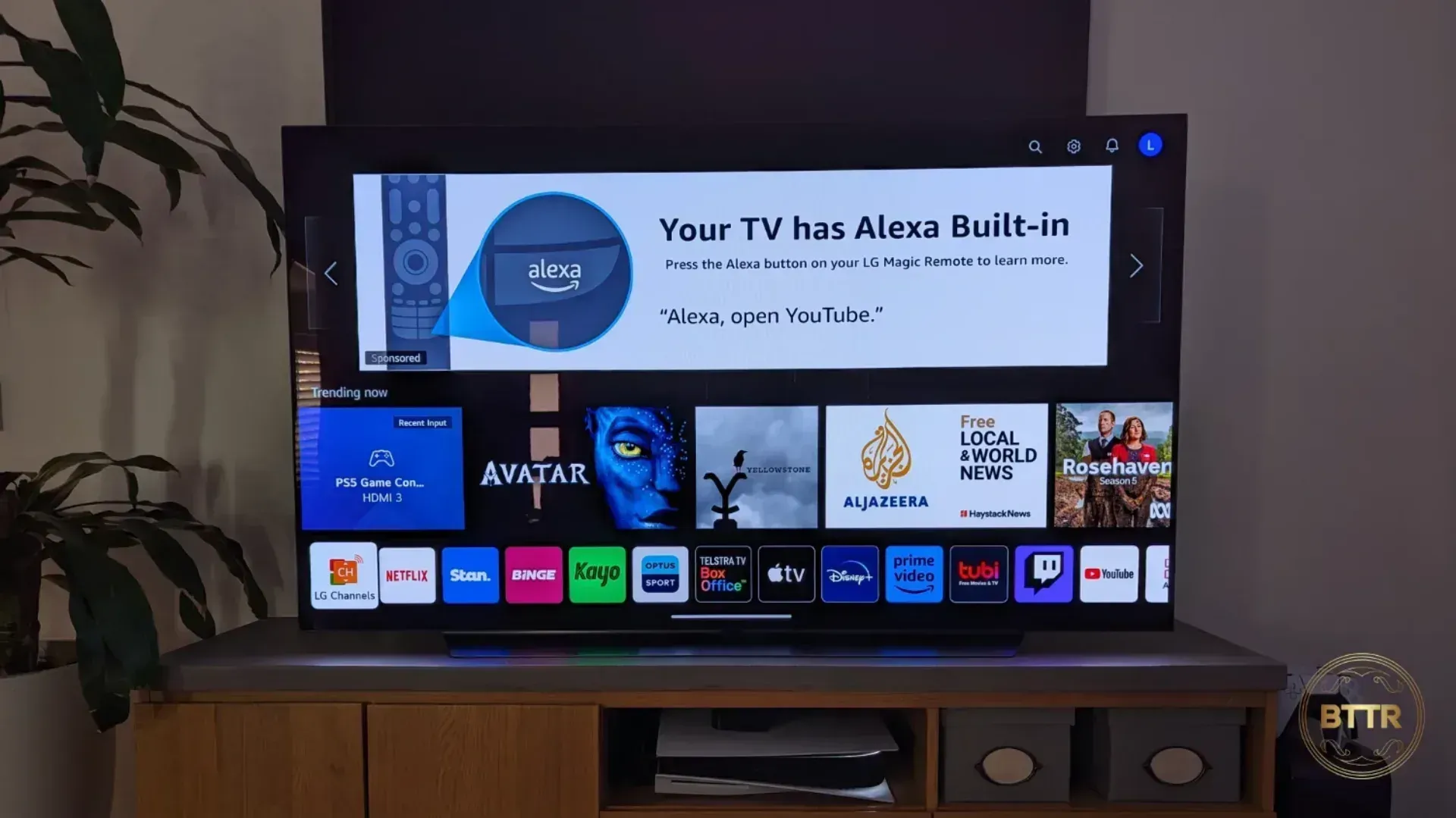 WebOS on the CS OLED