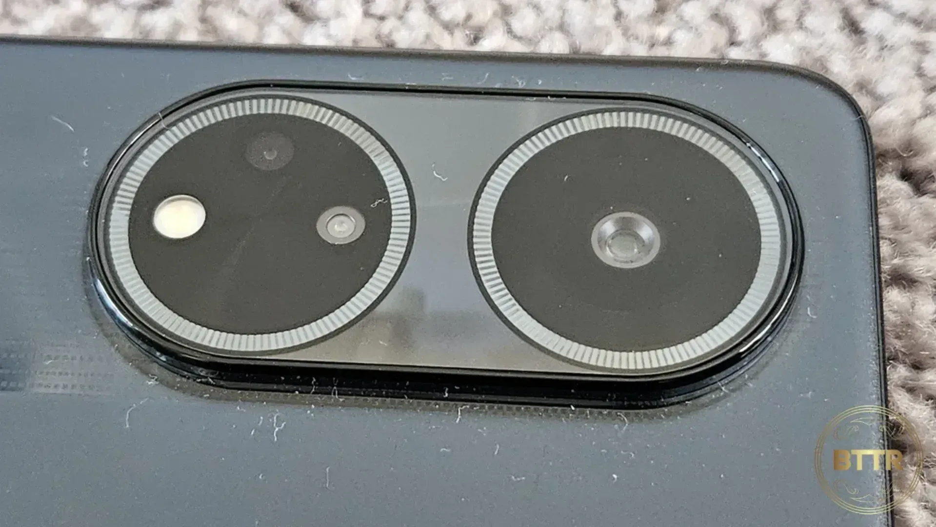 Close up of the Oppo A98's camera array