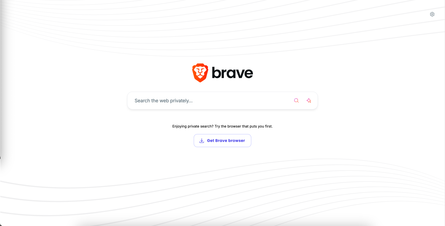 Brave screenshot