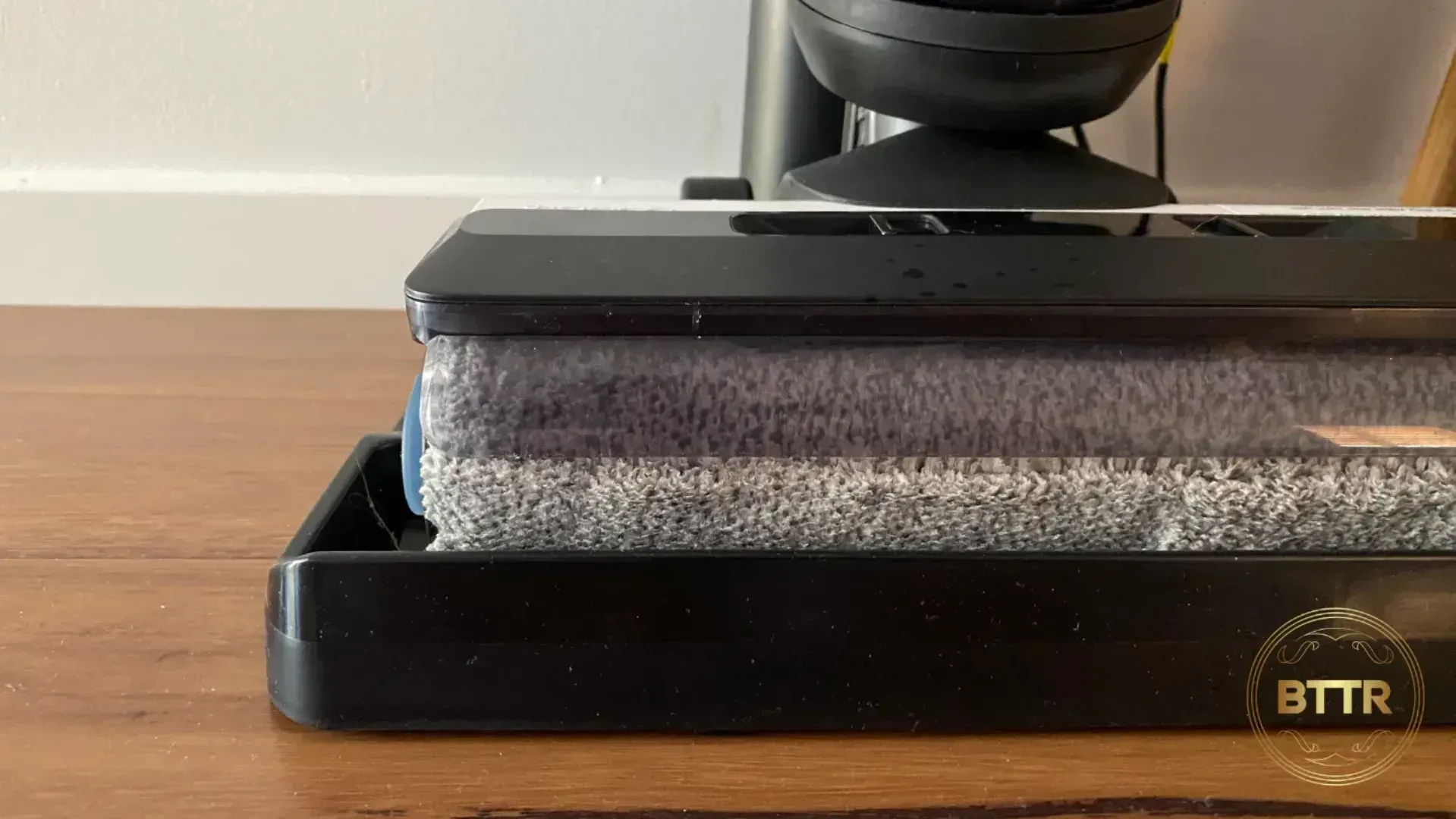 Close up of the brush head of the Tineco vacuum.