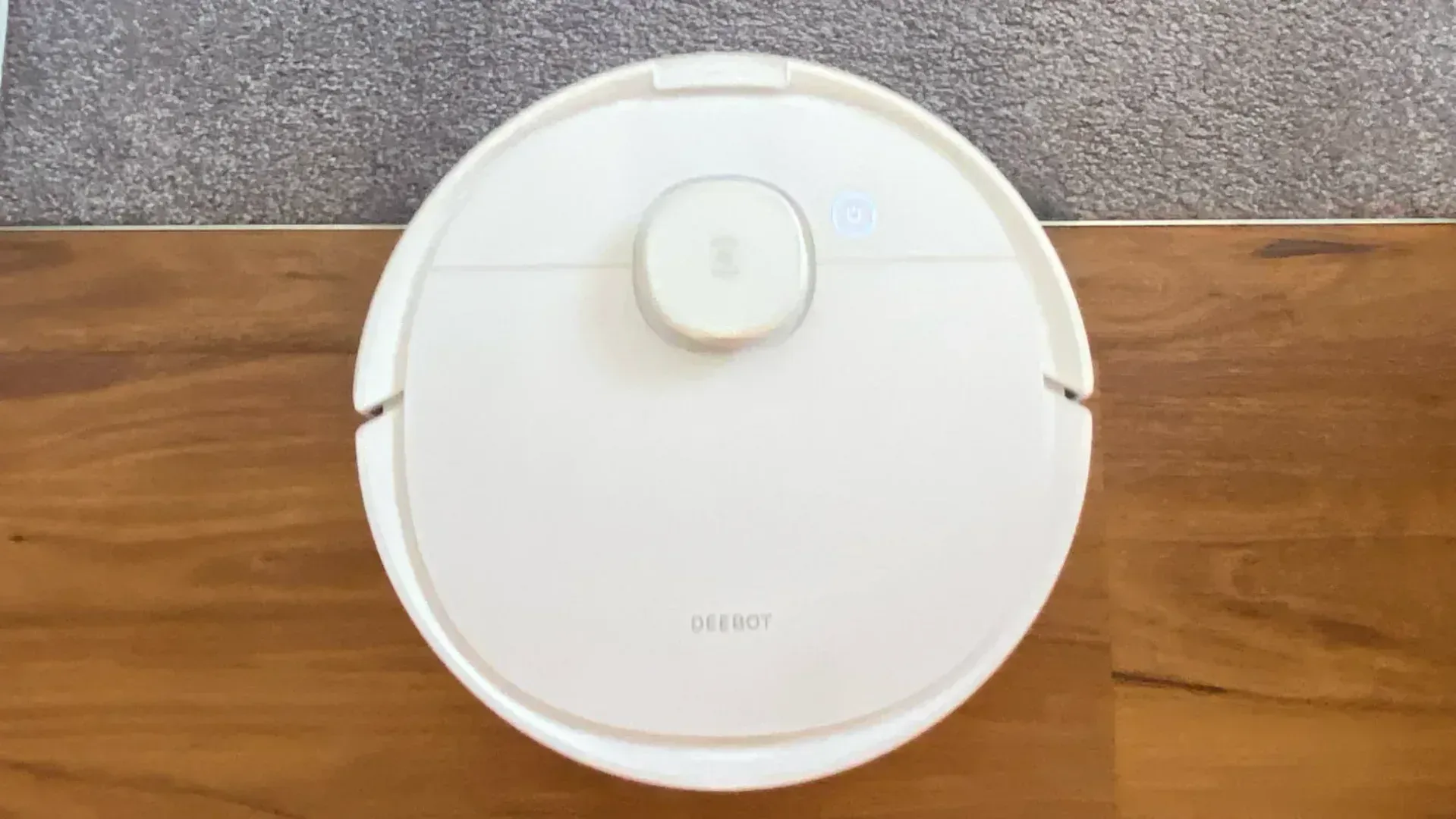 Top down look at the Deebot N8 from Ecovacs