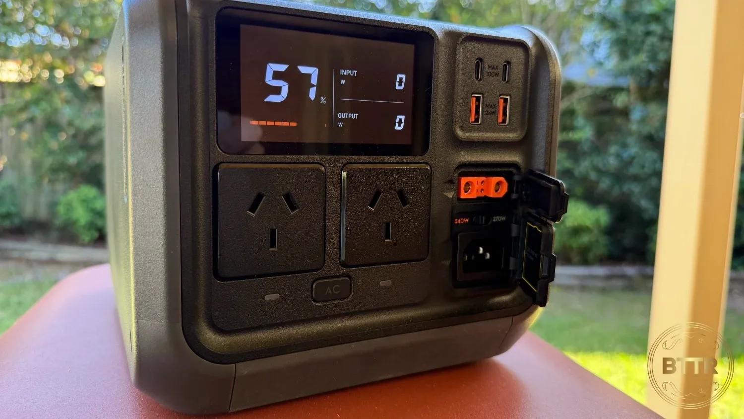 The DJI Power 500 with its front covers open