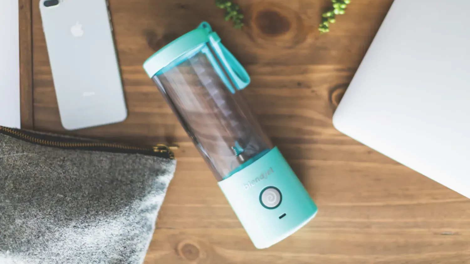 The BlendJet 2 on a desk