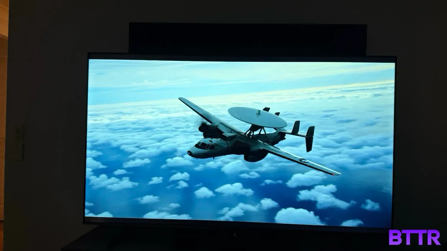 Watching Top Gun Maverick on the Hisense U6QAU Pro was a fantastic experience
