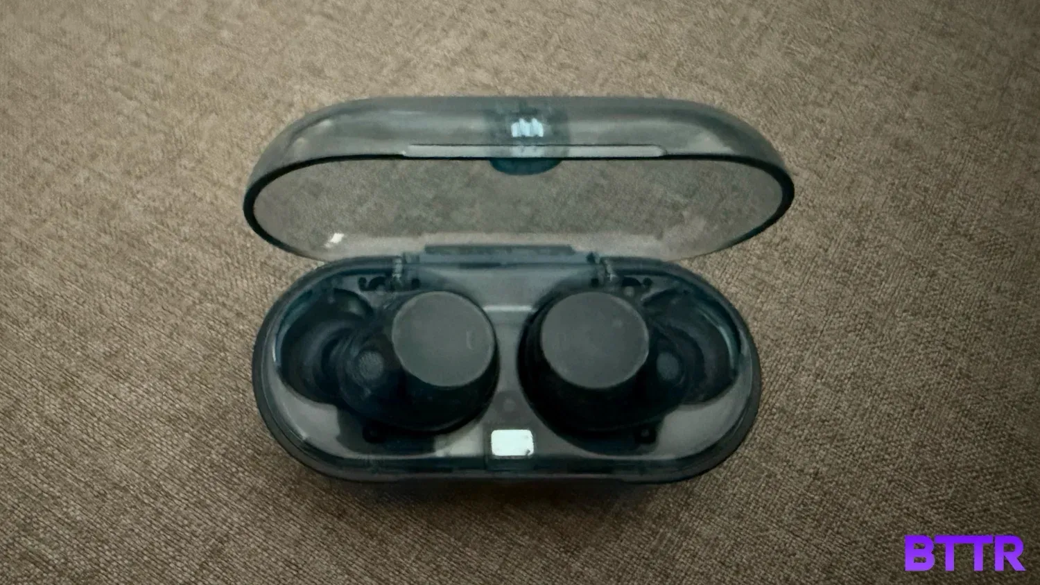 The WF-C710N in their case