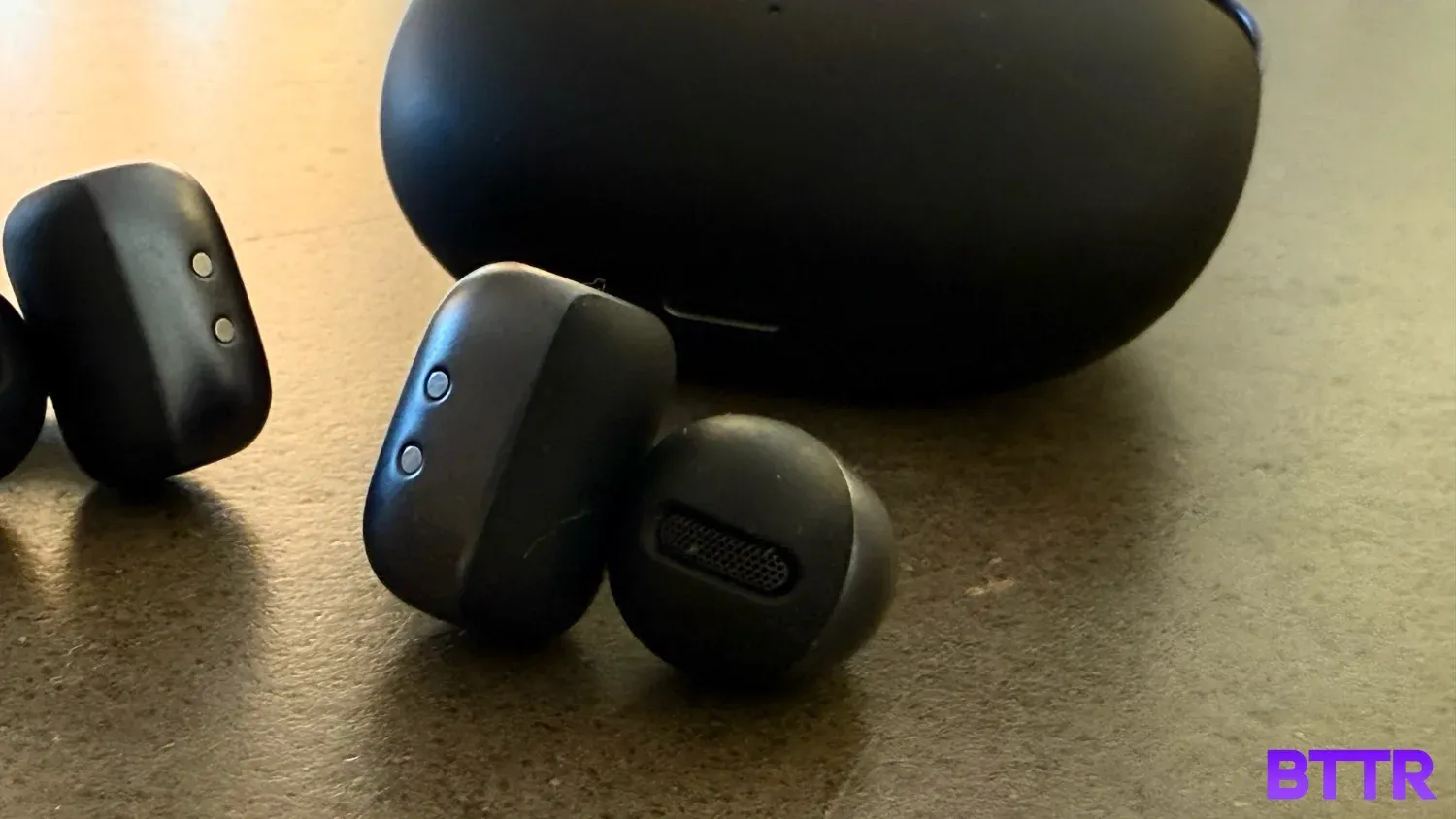 Close up of the OpenDots One earbud