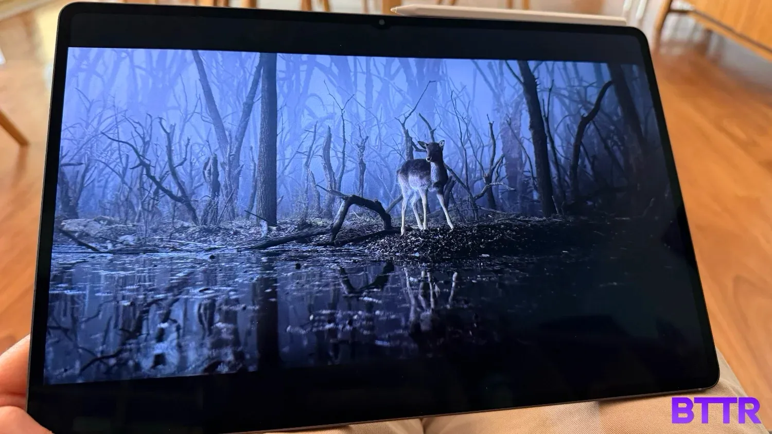 Watching Netflix on the Tab S11 Ultra